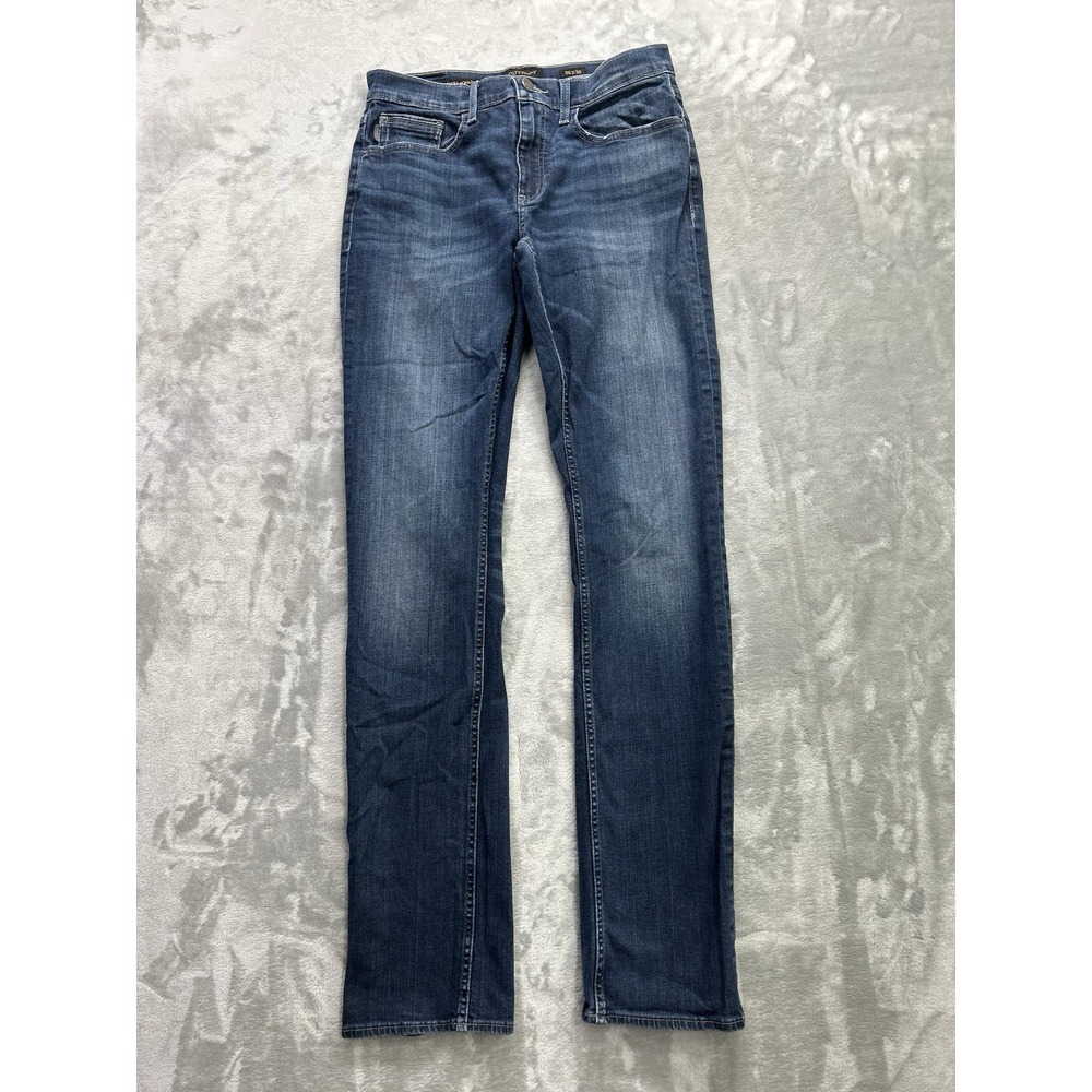 Outpost Makers Original Straight Leg Jeans Medium Wash Denim Blue Men 32x36